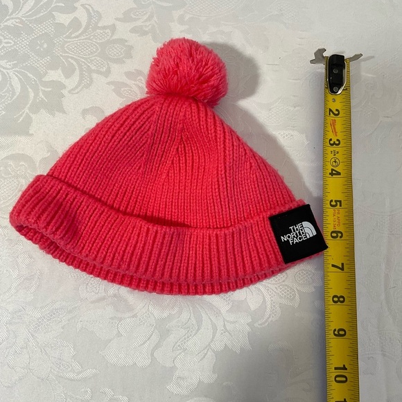 The North Face Littles Toddler Box Logo Pom Beanie Hat - Picture 5 of 6